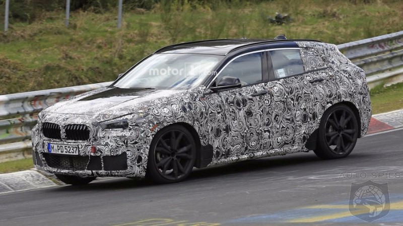 2018 BMW X2 First Spy Photos from Nurburgring!